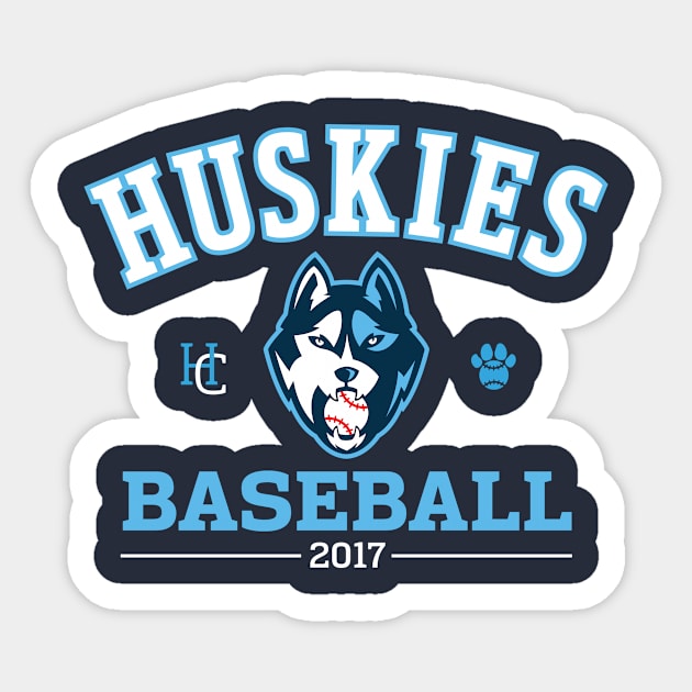 Huskies 2017 Alt Sticker by plempa13